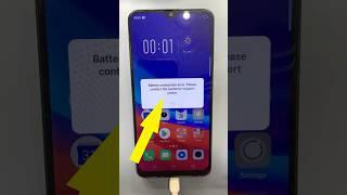 Battery Connection Error Solution