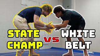 Old Training Partner Gets REVENGE?! (State Champ Wrestler vs Jiu-Jitsu)