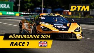 Re-Live Race 1 | A wet race on the Nürburgring | DTM 2024