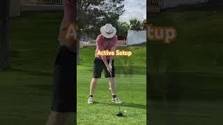 Improve your driving! Active preswing, ball forward, hover club, Send it! #over50golf #golftips