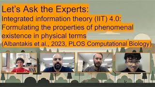 Special Guest Episode: Integrated information theory (IIT) 4.0 with Francesco Ellia & Matteo Grasso