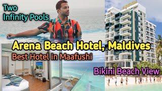 Arena Beach Hotel (Arena Veli Sea View Building), Maafushi Island, Maldives | Maldives Tour - Part 2