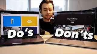 Developer Portfolio Do's and Don'ts