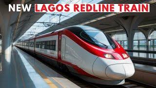 NEW LAGOS REDLINE TRAIN +  Massive Redline Metro Station in Lagos