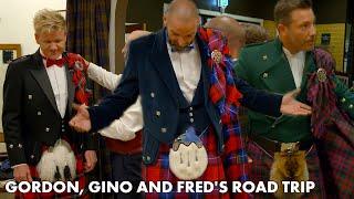 Gordon, Gino & Fred Get Fitted For Kilts | Gordon, Gino and Fred's Road Trip