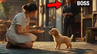 Waitress Fed a Stray Dog—Her Boss Fired Her, but Minutes Later, Something Unbelievable Happened!