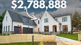 INSIDE A $2.7M Virginia New Construction Luxury Home | New Homes in Arlington VA | W/ Attached ADU