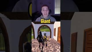 HOW TO BECOME A GIANT IN FORTNITE #fortnite #fortniteshorts #shorts