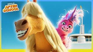 "Here Comes the Cud" Song Clip  Thelma the Unicorn | Netflix After School