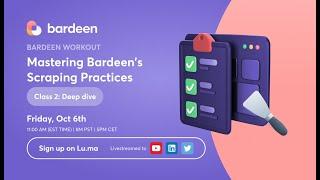 Advanced Scraping Masterclass 2. Deep scrapers, extracting lists, and live examples.