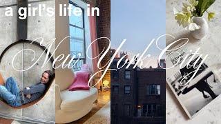 life in nyc  thrifting, fashion school & friends