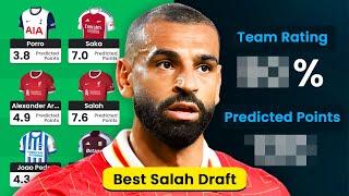 BEST SALAH DRAFT! | Fantasy Premier League 2024/25