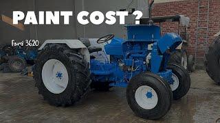 Ford 3600 Tractor And , Ford 3000 , Ford 3610 , Ford 3620 Paint Estimates | Tractor Modifications