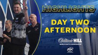 DELIGHTFUL DOBEY! | Day Two Afternoon Highlights | 2020/21 William Hill World Darts Championship