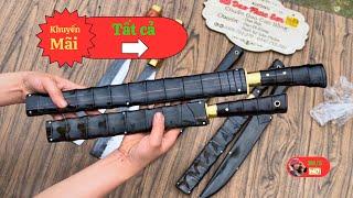 #Dao_phuc_sen HD|‼️KHUYẾN MÃI - tất cả mẫu TANTO 35, tanto phượt thép VÒNG BI0347-753-780