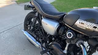 Kawasaki W800 sound