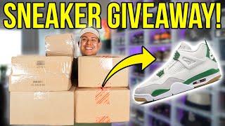 INSANE $50 EBAY SNEAKER STEAL UNBOXING + PINE GREEN JORDAN 4 GIVEAWAY