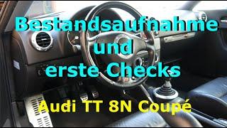 Bestandsaufnahme und erste Checks am Audi TT 8N | ogntr