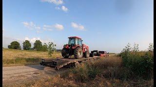 Our TYM T754 Tractor is  finally delivered.