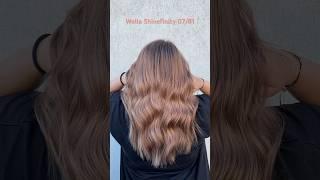 Wslla Shinefinity 07/81 #wella #hair #hairtransformation #wellaeducation