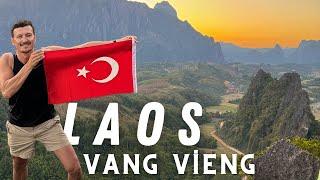 RİSKLİ ZİRVE TIRMANISI VE BLUE LAGOON MACERASI/NAM XAY VIEWPOINT   #vangvieng   Bölüm 2