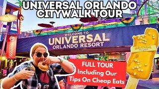 FULL TOUR Of Universal CityWalk Orlando - Helping To Plan Your Orlando Trip