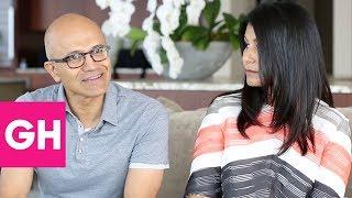 Satya Nadella and Anu Nadella Open Up About Their Family | GH