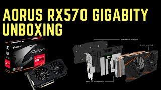 Arous RX 570 AMD Radone 4GB DDR5 Gigabyte UNBOXING  Tech Land