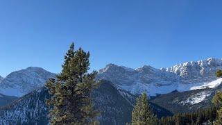 Mount LIPSETT winter edition. Canmore Kananaskis November 2022