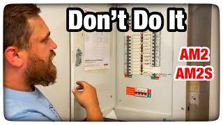  Don’t Remove the Cover on Your 3 Phase Distribution Board - AM2 and AM2S