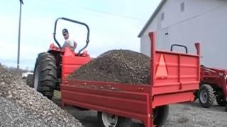 Agrotrend side dump trailer