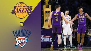 Lakers vs Thunder | Lakers Highlights | November 29, 2024