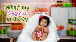 Buttabomma కి Food ఇలా start చేశాను | What Aira (5-7 months) eats in a day| BLW|Telugu vlogs fromUSA