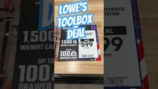 Craftsman USA Toolbox Sale @ #Lowes 5/8/2025 #tools #toolbox