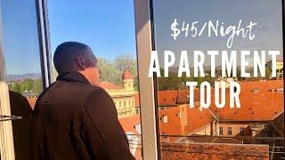 OUR APARTMENT TOUR IN ZAGREB, CROATIA | ️ Flying Tampa to Zagreb on Lufthansa