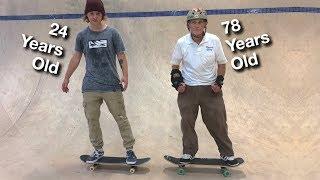 Instagram Skate Edit with the Worlds Oldest Skater!