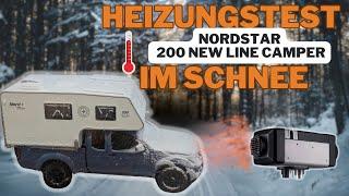 Nordstar 200 NLC® - The pickup camper with diesel heating for winter use. So cozy and warm!