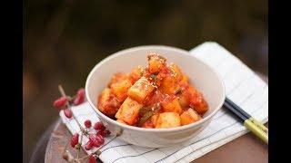 할머니가 알려주는 깍두기 맛있게 담그는법~40년 노하우가 쏙쏙! / How to make cubed radish kimchi