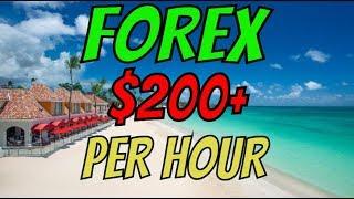 FOREX TRADING | $200+ PER HOUR STRATEGY | FOREX TRADING FOR BEGINNERS