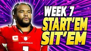 Answering Your Last Minute Week 7 Start Sit Questions!