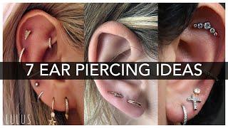 7 Ear Piercings Ideas That Are Super Popular!!