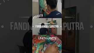 Inside the Studio of FANDI ANGGA SAPUTRA for 'UNEN-UNEN'