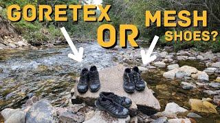 What's better Goretex or mesh?| Salomon XA pros