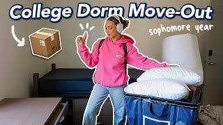 COLLEGE MOVE-OUT VLOG!  (USC dorms, final exams, sophomore year)