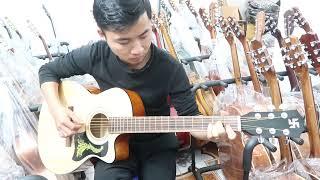 Guitar Bình Nguyên A160 - Test nhạc Sổ Xố - Nhạc Cụ Minh Đức