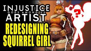 Marvel/DC Comic PRO REDESIGNING Marvel Rivals SQUIRREL GIRL