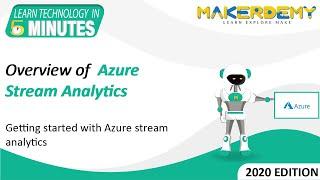 Overview of Azure Stream Analytics (2020) | Learn Technology in 5 Minutes