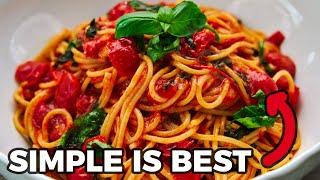 Best Spaghetti Pomodoro Recipe with Fresh Tomato