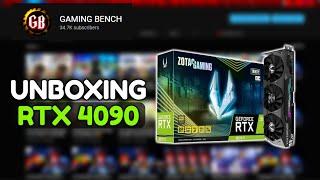 Unboxing RTX 4090 For Gaming Bench...