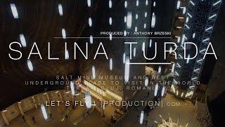 SALINA TURDA - Flying in one of the best underground location in the world ! [4K]